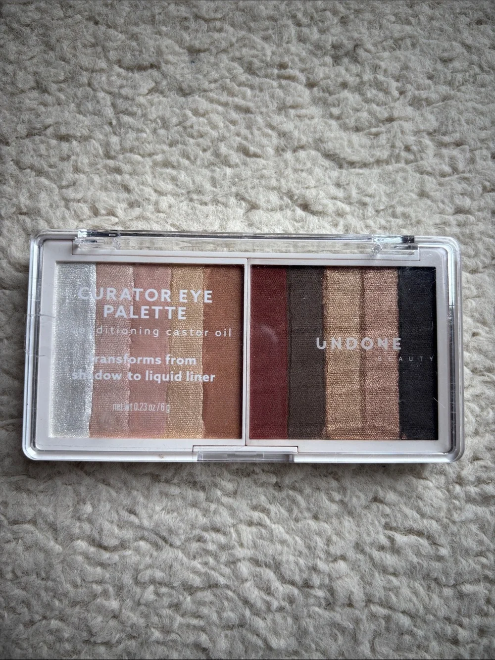 Undone, Curator Eye Palette - Warm Neutrals, 710 Bare, NWT